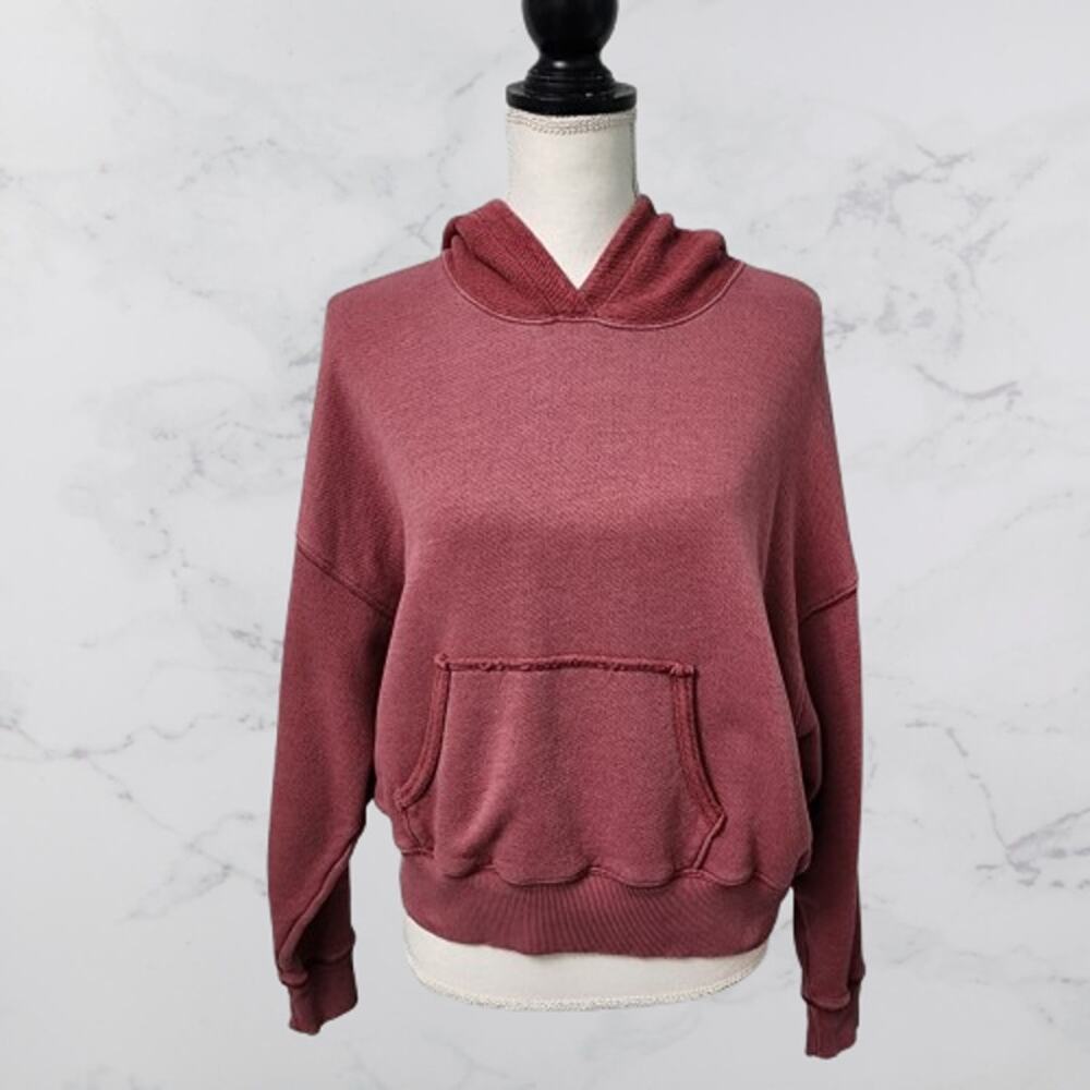 AEO American Eagle Outfitters XS Hoodie Sweatshirt Dusty Rose